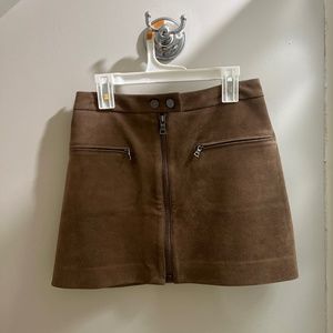 XS Corduroy Mini Skirt